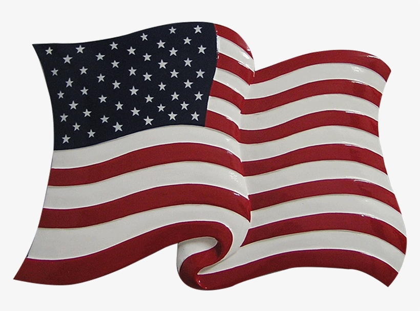 Stars Stripes Flag Plaque - Flag Of The United States, transparent png download
