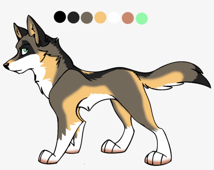 More Like Wolf Adopt 19 Closed By Adoptys - Arctic Wolf Cartoon Drawing, transparent png download