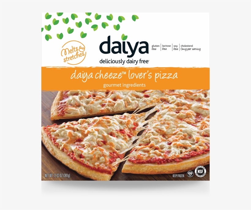 Gluten Free Dairy Free Pizza Daiya Cheese Is Coconut - Dairy Free Frozen Pizza, transparent png download