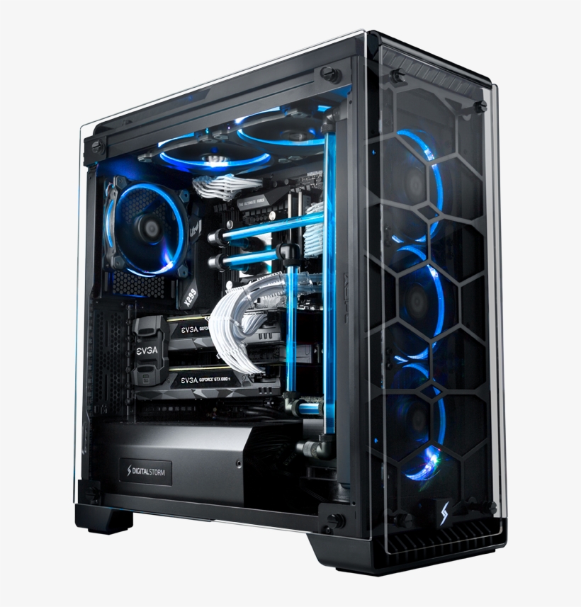 Digital Storm Gaming Desktop, Gaming Computer, Nerd - Digital Storm Lumos Rgb, transparent png download