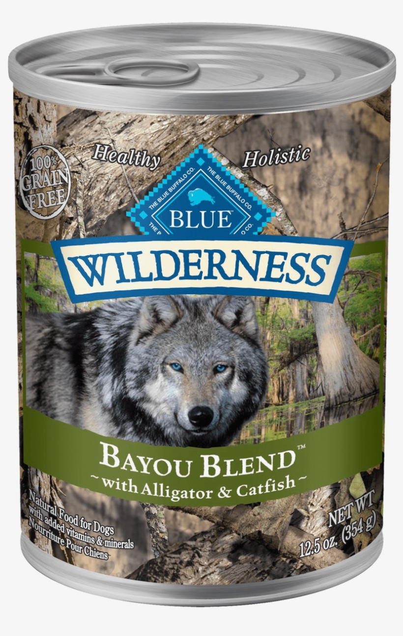 Blue Buffalo Wilderness Bayou Blend Alligator & Catfish - Grain Free, transparent png download