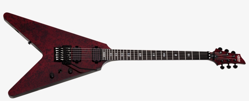 Schecter V1 Apocalypse, transparent png download