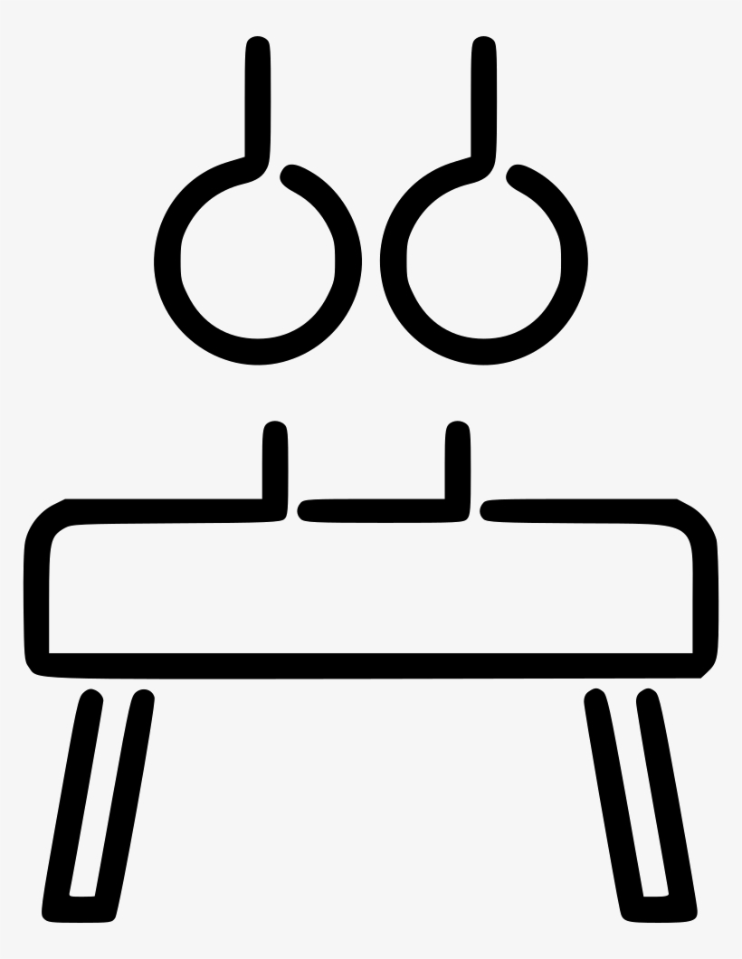 Gymnastics Pommelhorse Rings Svg Png Icon Free Download, transparent png download