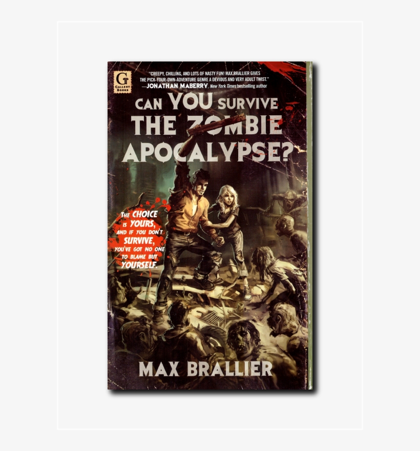 Can You Survive The Zombie Apocalypse By Max Brallier - Can You Survive A Zombie Apocalypse Book, transparent png download