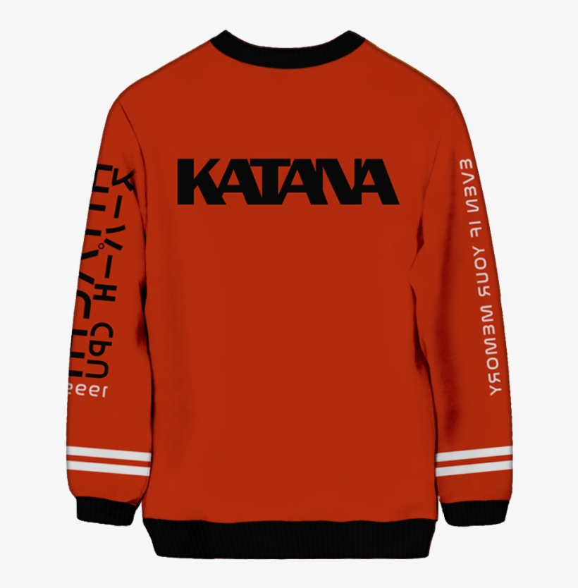 Katana Sweatshirt - Sweatshirt, transparent png download