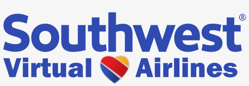 Southwest Virtual Airlines' Logo - Southwest Airlines, transparent png download