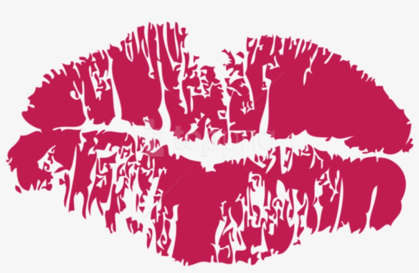 Free Png Download Pink Kiss Print Png Png Images Background - Beso Logo Png, transparent png download