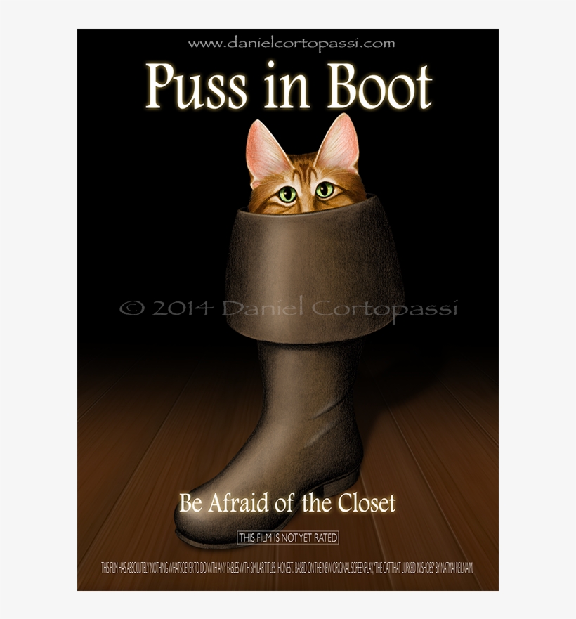 Puss In Boot - Domestic Short-haired Cat, transparent png download