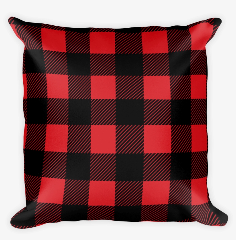 Lumberjack Plaid Pillow Swish Embassy - Throw Pillow, transparent png download