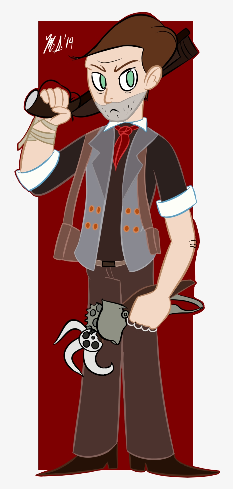 A Commission For One Of My Classmates That Was Really - Cartoon, transparent png download