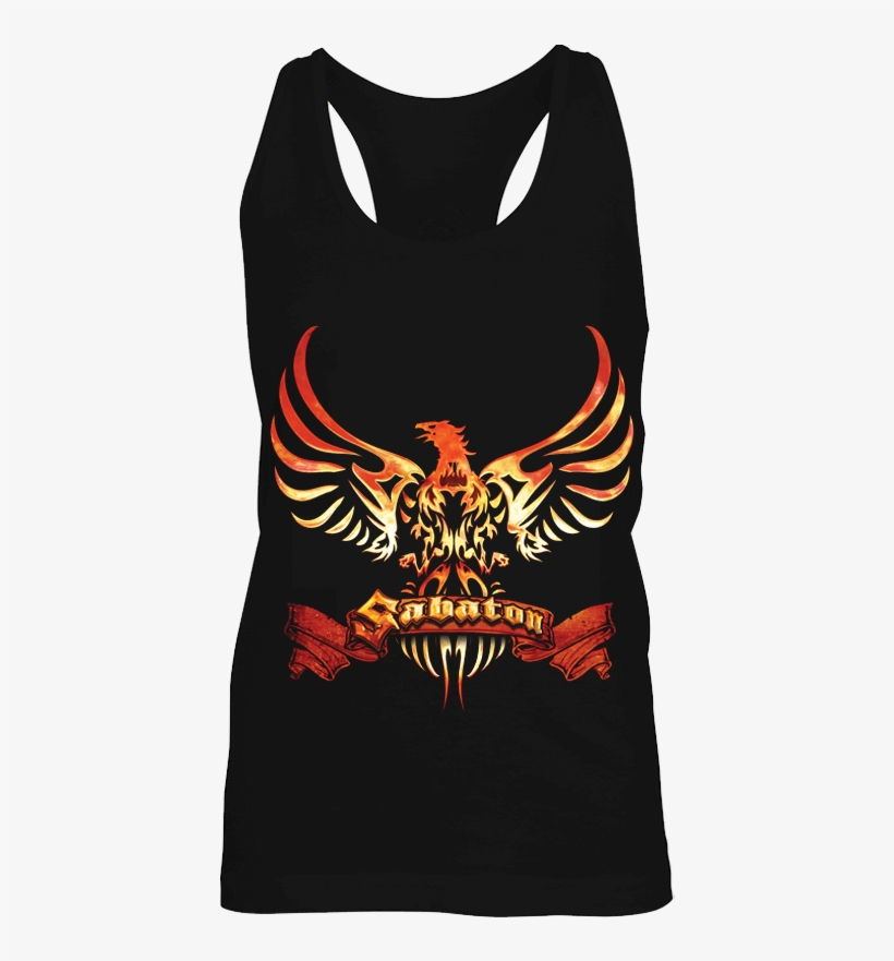 Coat Of Arms Sabaton Girls Tank Top Frontside - Active Tank, transparent png download