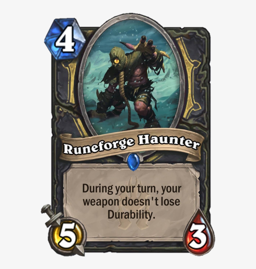 Runeforge Haunter - Hearthstone Marin The Fox, transparent png download