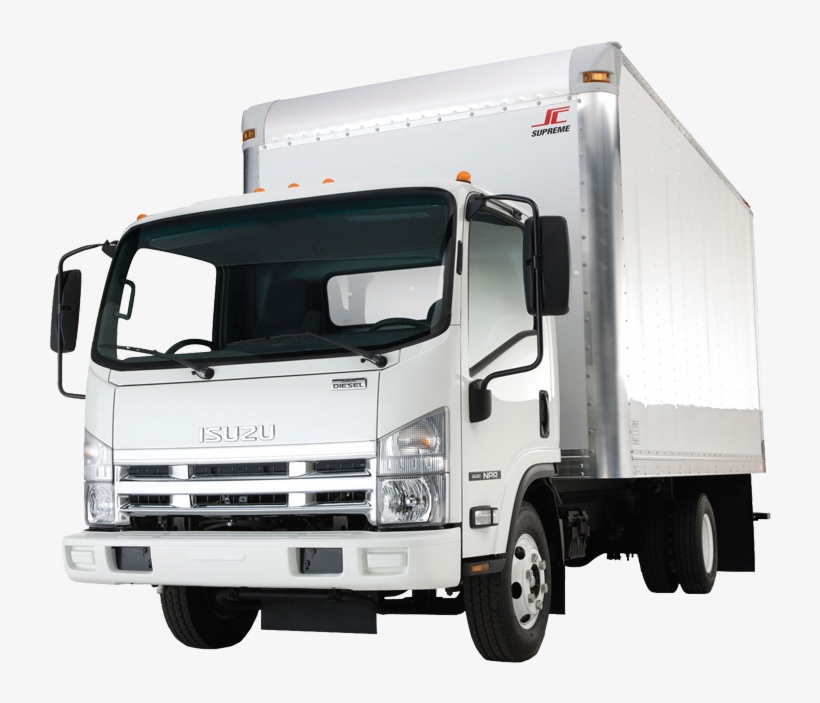 Truck - Isuzu Npr Box Truck, transparent png download