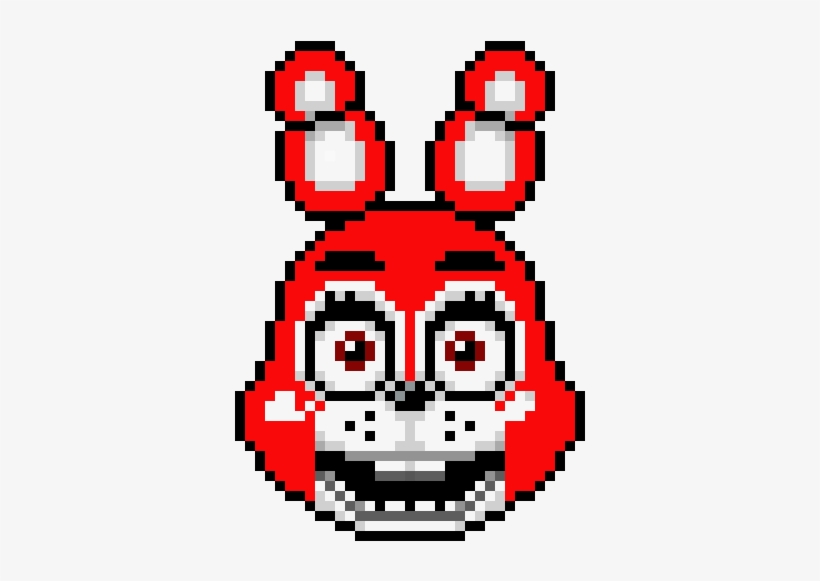 Toy Bonnie - Five Nights At Freddy's Perler Bead, transparent png download