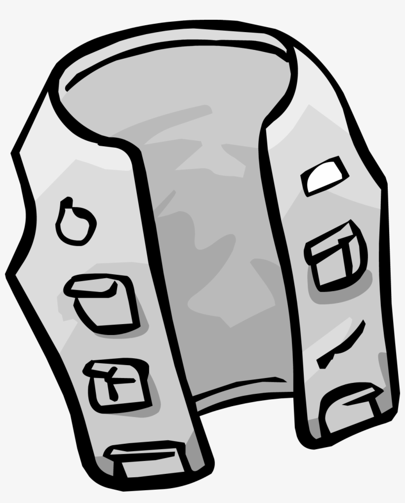 1378 X 1645 2 - Club Penguin Gilet, transparent png download