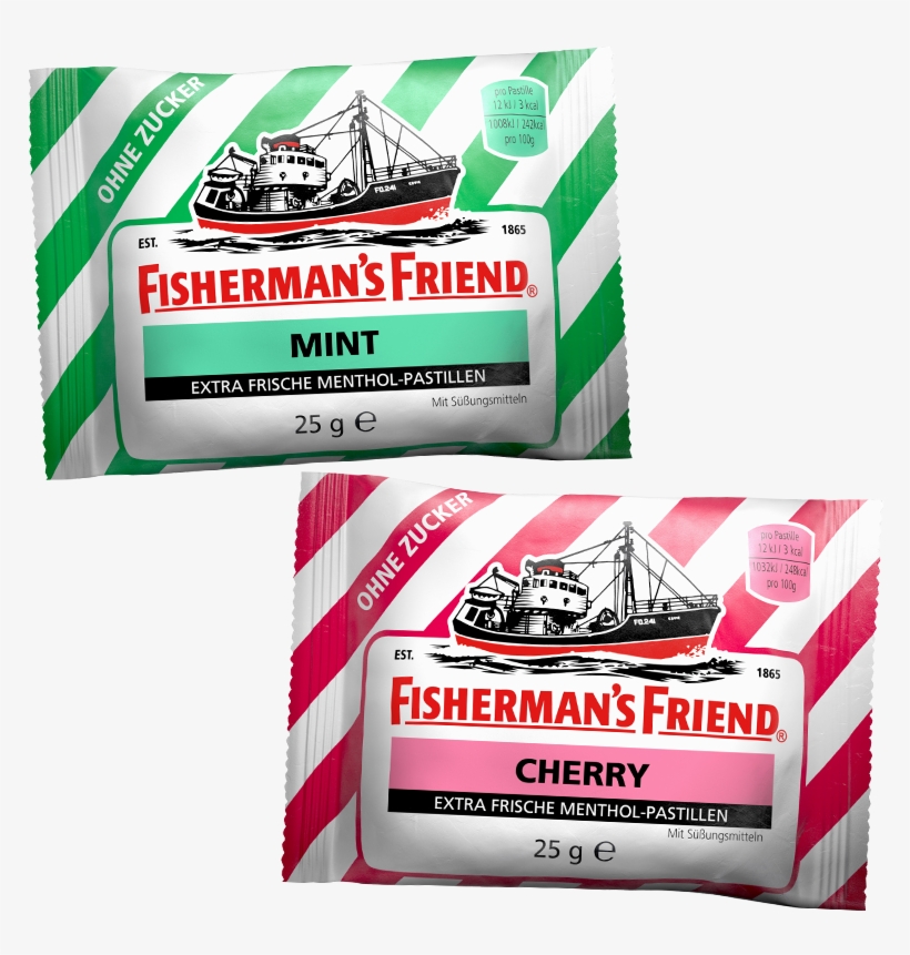 Fisherman's Friend Ohne Zucker Mint Und Cherry - Fisherman's Friend Cherry, transparent png download