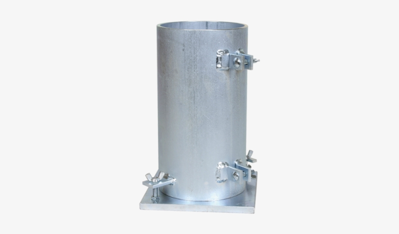 Concrete Cylinder Molds, Steel, Reusable, 6" X 12" - Valve, transparent png download