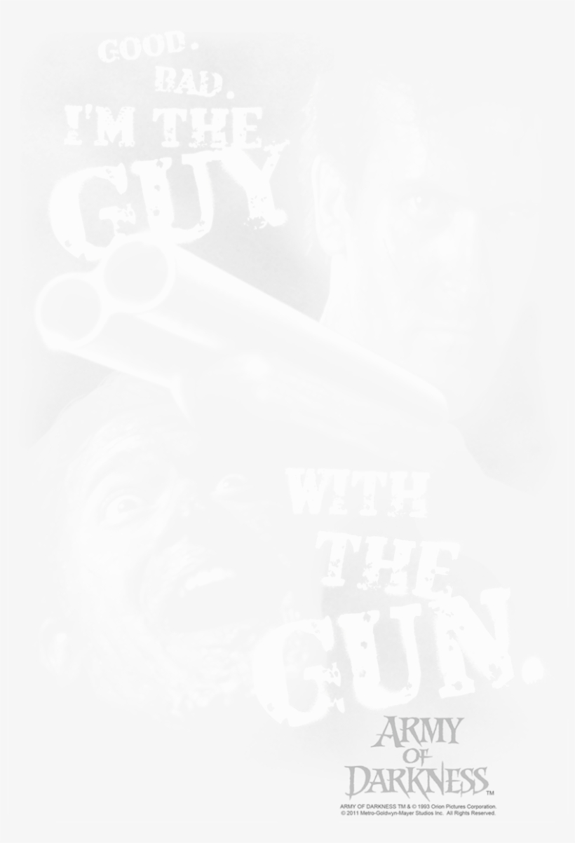 Download Army Of Darkness Guy With The Gun Men's Tank Monochrome