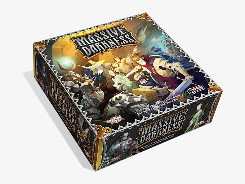 Massive Darkness Coming To Kickstarter - Massive Darkness Board Game, transparent png download