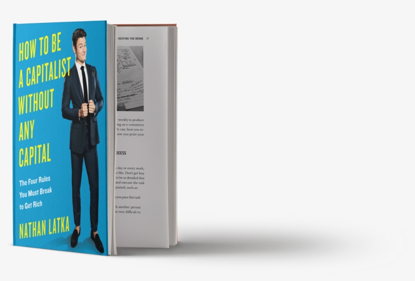 A Copy Of Nathan's Book, Standing Upright And Partially - Book Cover, transparent png download