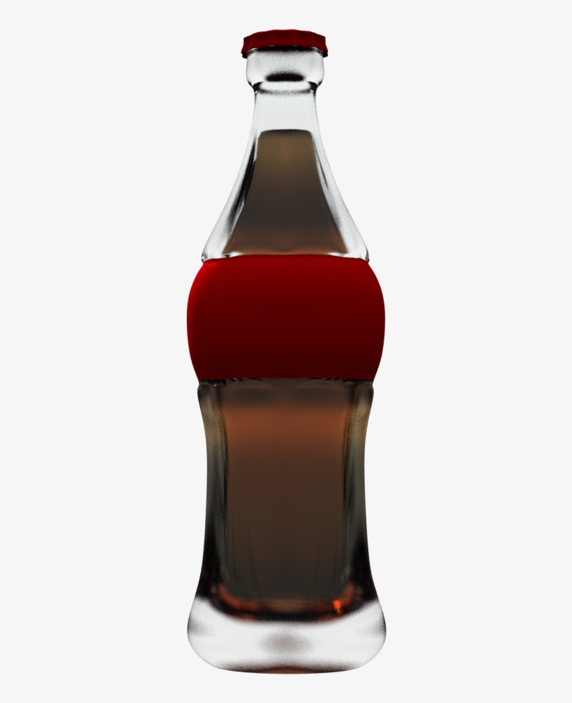 Preview/coca-cola - Glass Bottle, transparent png download