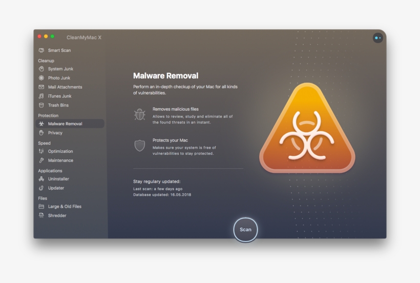 Do Regular Health Scans Of Your Macos With Cleanmymac - Clean My Mac X, transparent png download