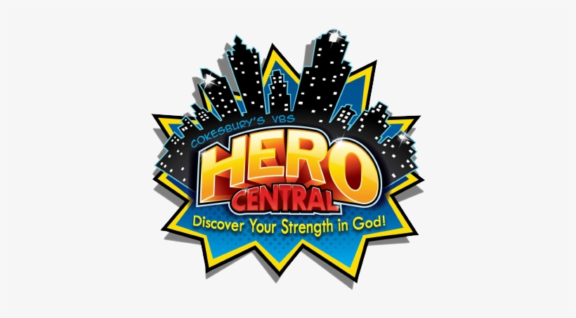 Hero Themed Vbs 2017 Logo Ebenezer Lutheran Church - Hero Central Vbs Tshirt, transparent png download