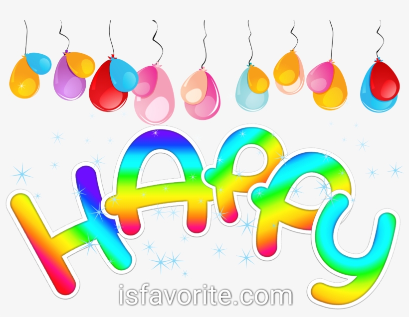 Rainbow Letters - Graphic Design, transparent png download