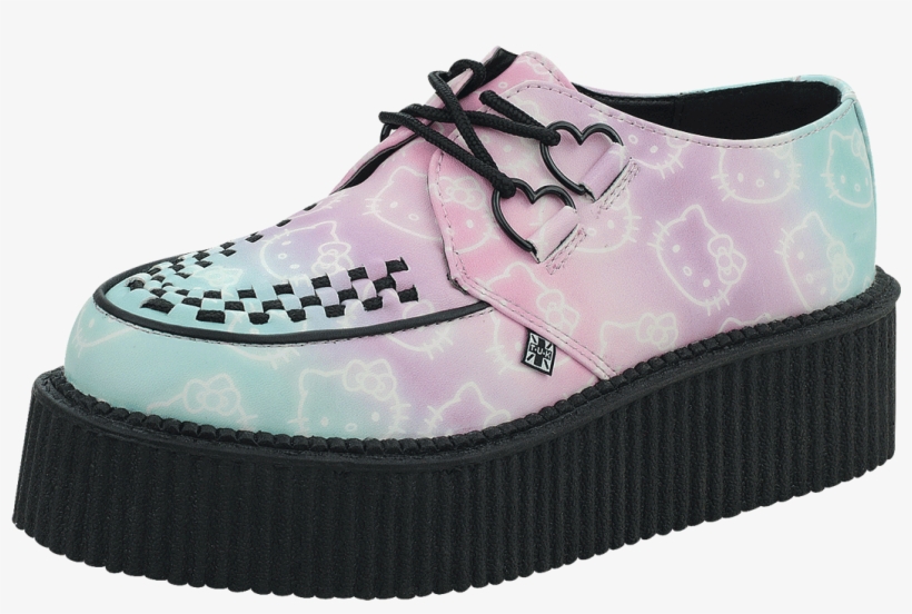 Hello Kitty Ombre Creeper - Tuk Shoes Hello Kitty, transparent png download
