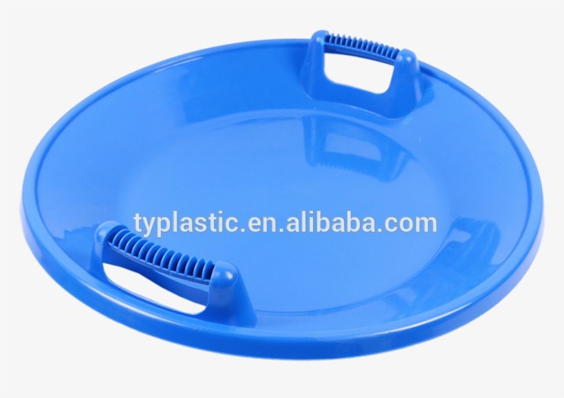 Plastic Saucer Sled,snow Sled Saucer,kids Winter Snow - Ceramic, transparent png download