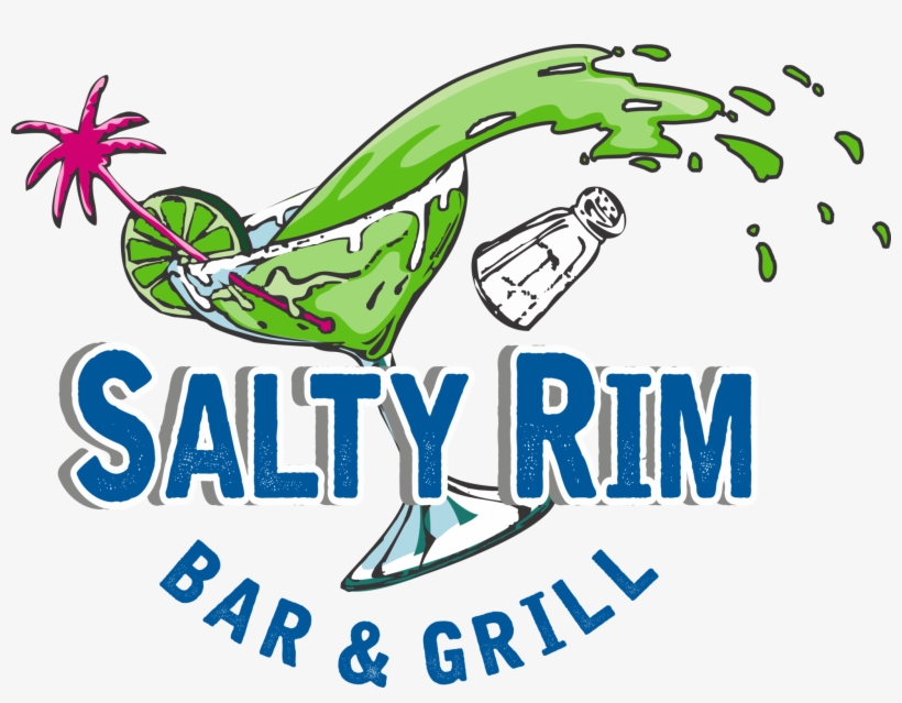 Salty Rim Restaurant Logo - Graphic Design, transparent png download