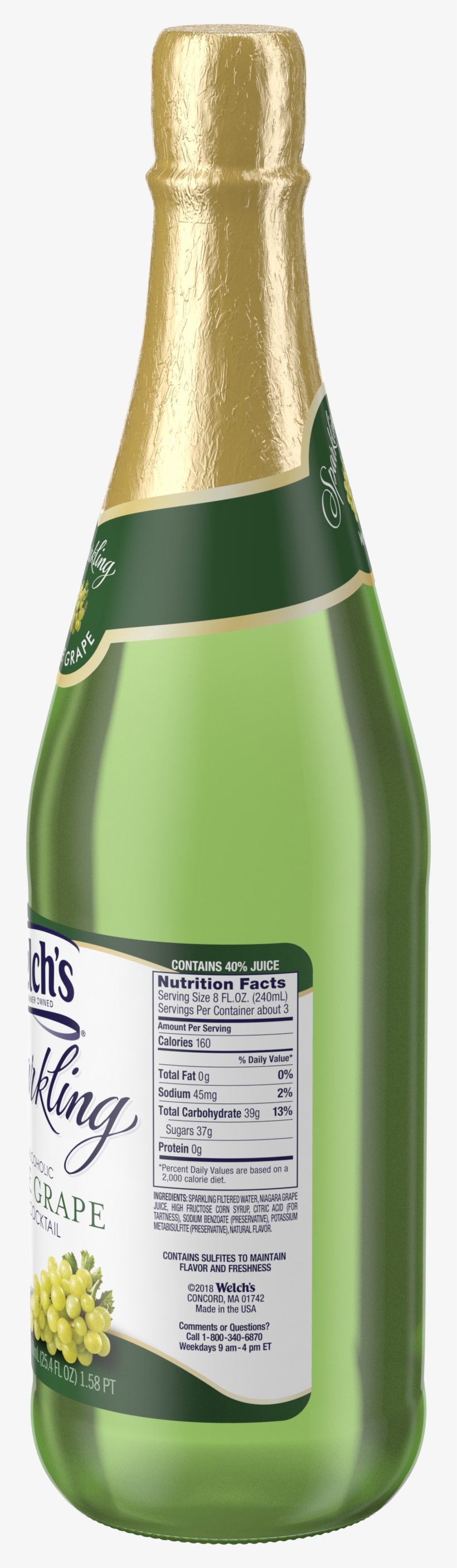 Sparkling Welch's Juice, transparent png download