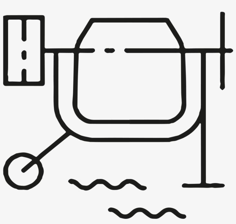 Twingz Concrete Check - Line Art, transparent png download