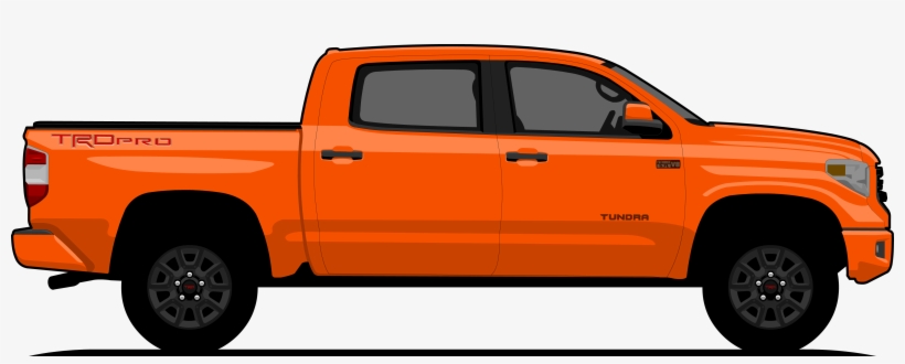 Toyota Tundra 2007 Crewmax 2014 Inferno Trdpro - 2018 Gmc Sierra Orange, transparent png download