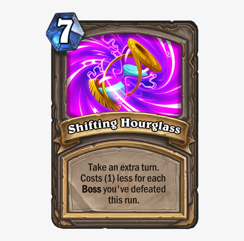 Shifting Hourglass Card - Hearthstone Rastakhan Rumble Cards, transparent png download