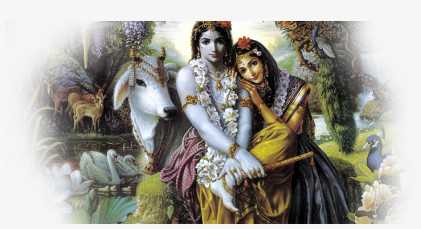 Radha Krishna Portada - Krishna And Radha, transparent png download