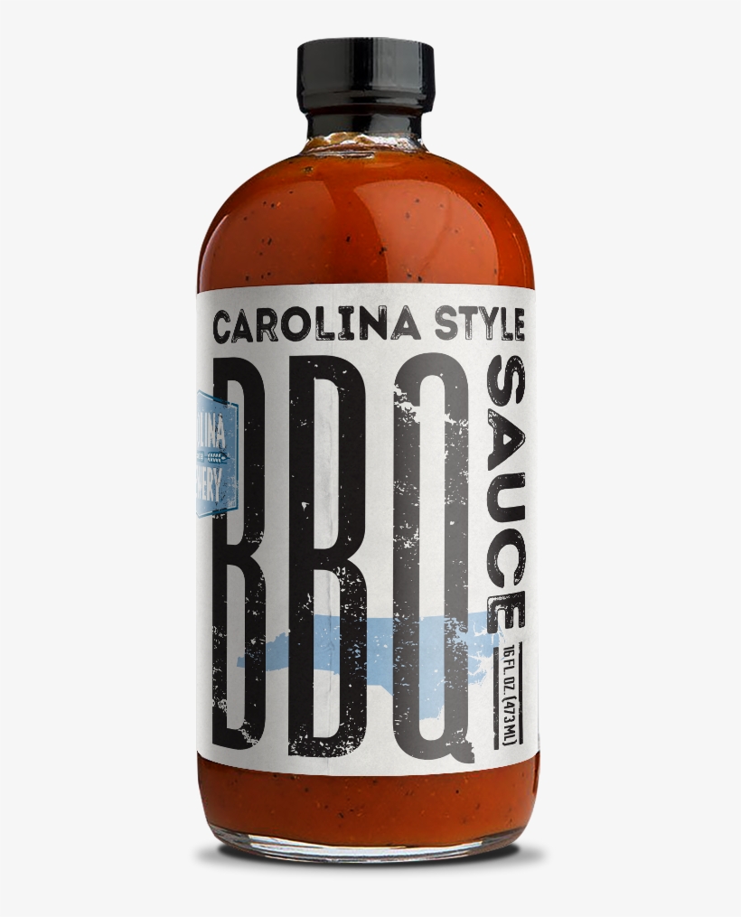 Craft Brewery Barbecue Bbq Sauce Bottle Label Design - Two-liter Bottle, transparent png download