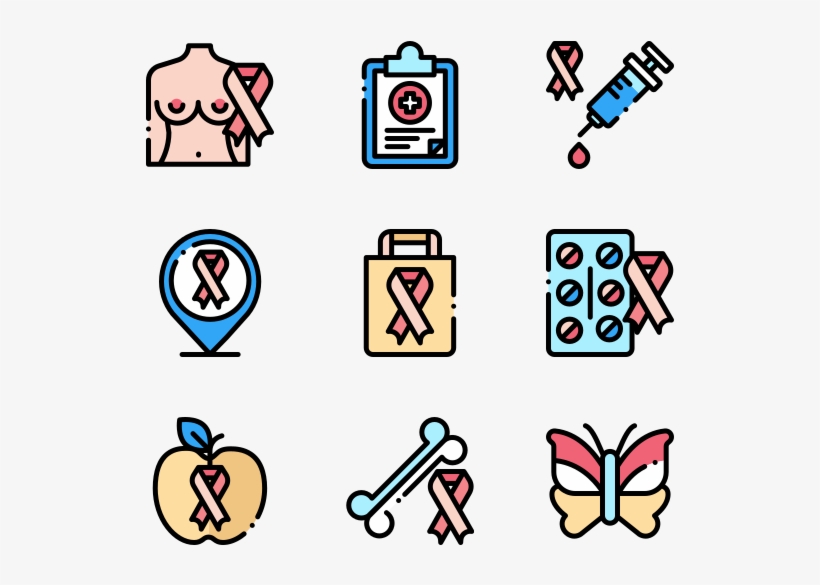 World Cancer Awareness Day - Icons For Web Design, transparent png download