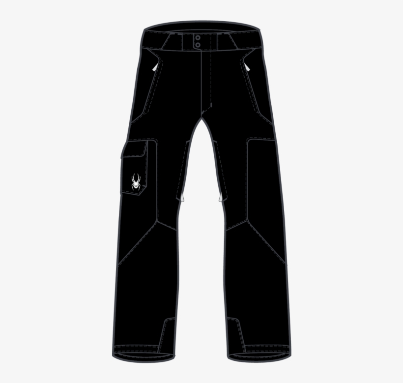 Men's Ripper Pant - Pocket, transparent png download