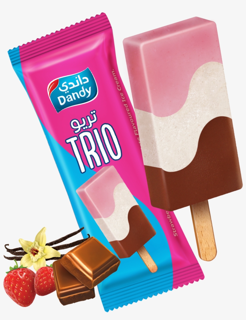Stick Bars Trio - Trio Ice Cream Stick, transparent png download