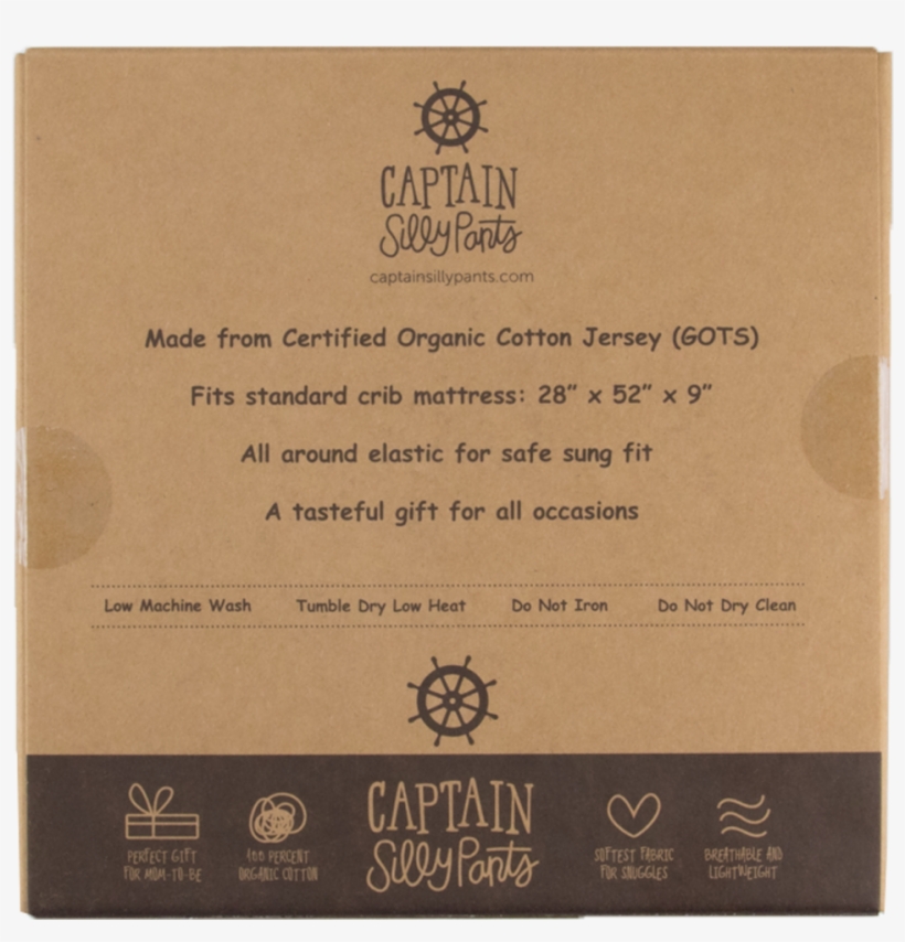 Palm Leaf Crib Sheet - Label, transparent png download