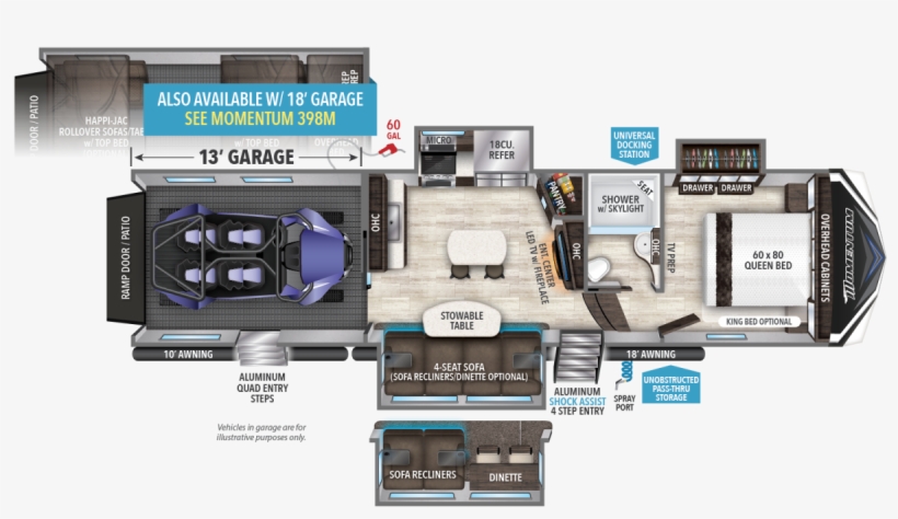 Momentum 349m - Grand Design Momentum 349m, transparent png download