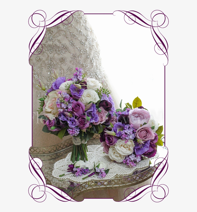 Faye Package Flowers For Ever After Artificial Wedding - Flower Bouquet, transparent png download