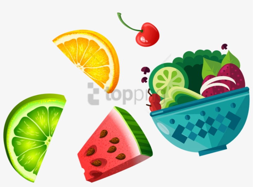 Free Png Download Fruit Cartoon Png Images Background - Fruit Cartoon No Background, transparent png download