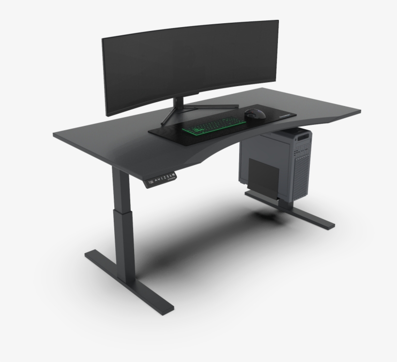 Omnidesk Lite Budget Standing Desk From 589 Omnidesk Zero PNG Image