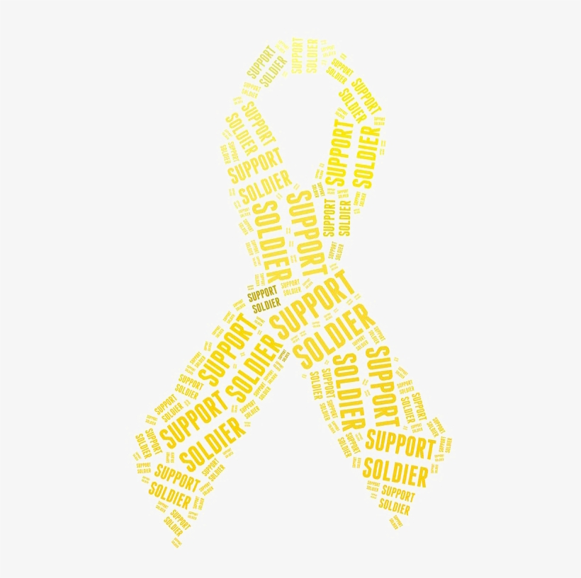 Yellow Ribbon Png Photo - Illustration, transparent png download