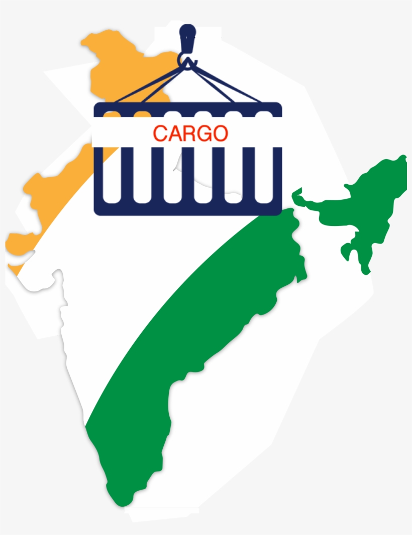 India Cargo Insurance - India Map Clipart Png, transparent png download