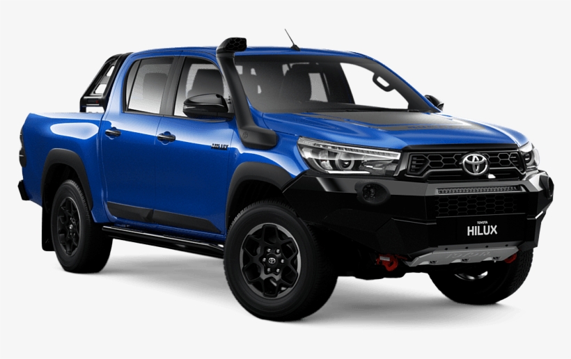 Toyota Hilux - Toyota Hilux Rugged X Black, transparent png download