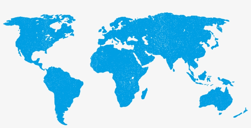 Travel Vaccines - World Map Clipart Png, transparent png download