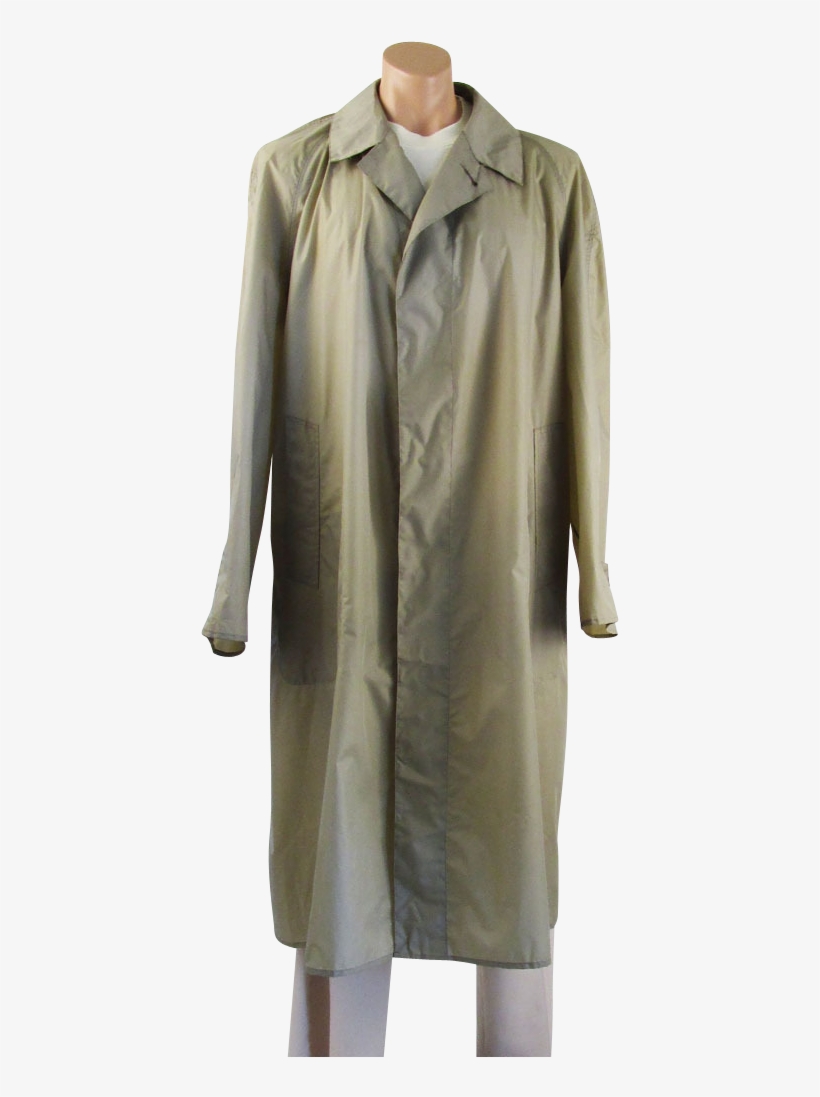 Transparent Raincoat Mens - Trench Coat, transparent png download